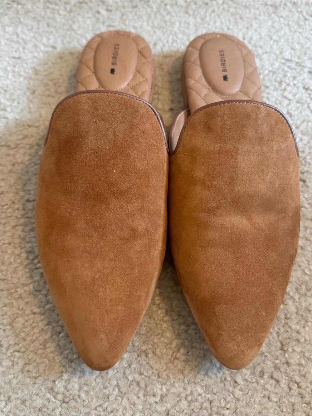 Birdies Dove Suede mules - Picture 2 of 5